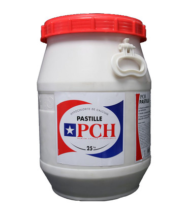 Hypochlorite de calcium pastilles