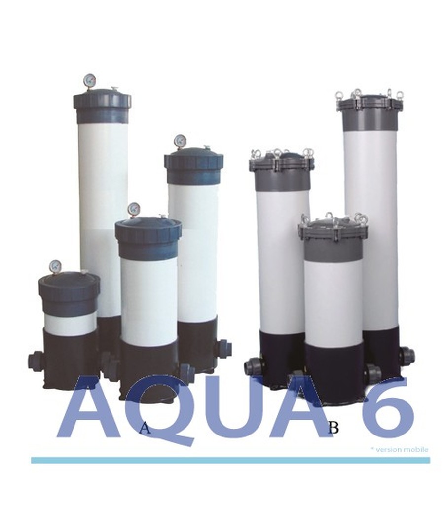 Filtre Multi Cartouches PVC U HPCF Maroc Filtration Osmose Inverse 