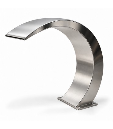 cascade inox piscine
