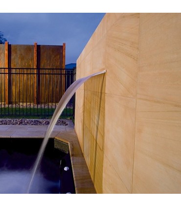 Lame d'eau piscine maroc