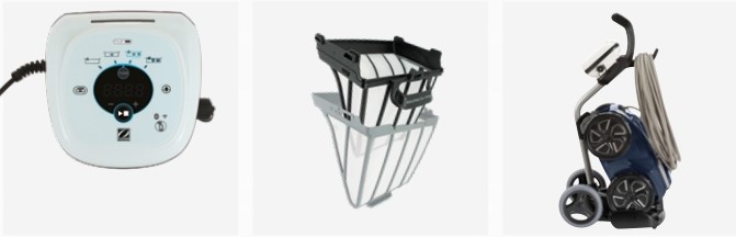 Pack Zodiac RA 6800 iQ avec chariot, boîtier de commande et accessoires