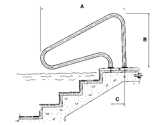 MAIN COURANTE PISCINE MAROC