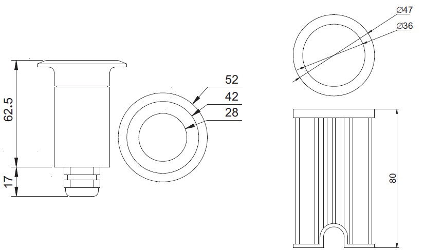 projecteur IP68 12V Maroc