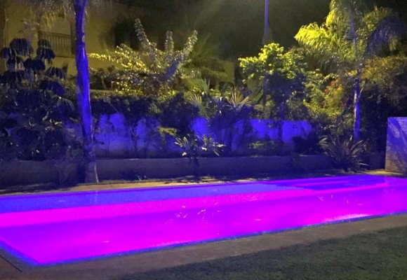 Les projecteurs à leds de piscine