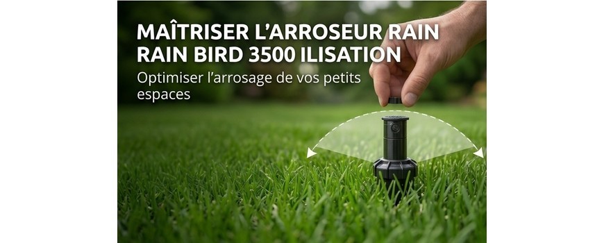 Comment régler une turbine Rain Bird 3500 ? Guide complet