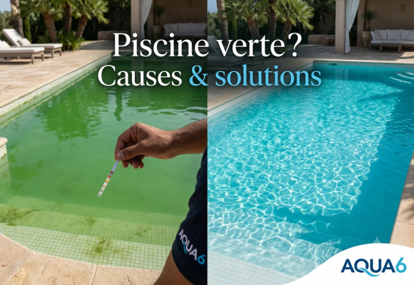 Pourquoi ma piscine devient verte ? Causes, diagnostic et solutions efficaces